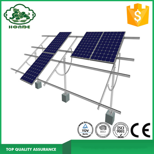 Prodotti per montaggio solare Materiale in acciaio zincato