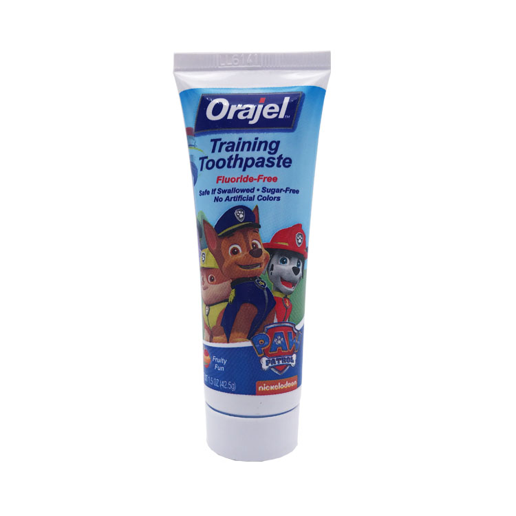 Custom Kids Fluoride Free Sugar-free Training Toothpaste for baby 15OZ
