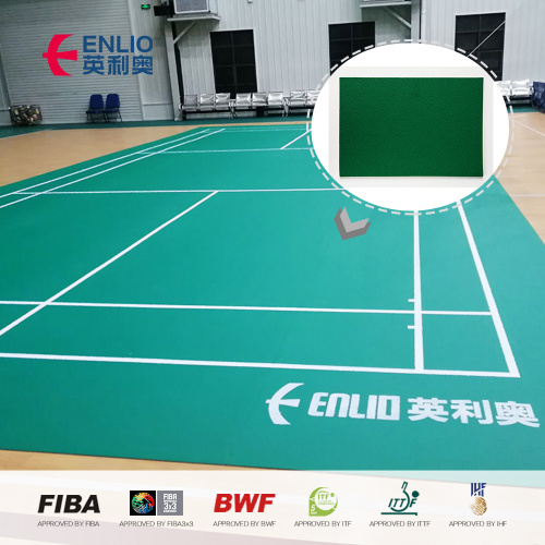 BWF Antiderrapante Badminton Court Tapete de Pisos Pisos de Badminton de boa qualidade