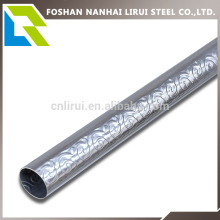 Exquisite patterned aisi 304 stainless steel tube