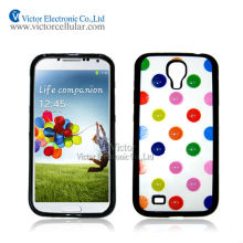 2014 New Cellular Phone Case for Samsung Galaxy S4 TPU sticker PC case