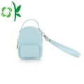 Food Grade Backpack Shape Coin Purse With Change