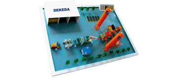 simple block making production line