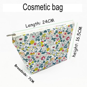 beautiful cosmetic bag supplier pu mesh cosmetic bag