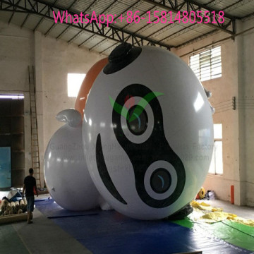2017 amazing giant customized Helium Floating Inflatable Robot for sale
