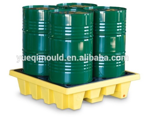 Rotomolded OEM 4drum Pallet Open Mold