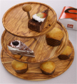 Peralatan Dapur 3 Tier Cupcake Dessert Wood Stand