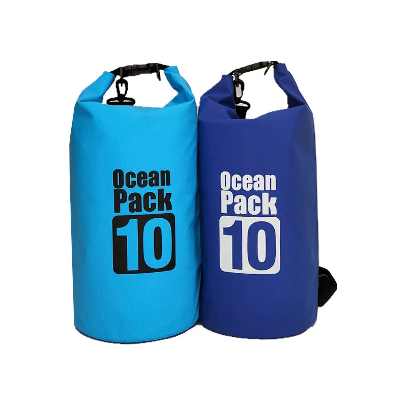 Custom Print Logo OEM Float Drifting Camping Accessories PVC Outdoor Hiking Boating Kayak Waterproof Backpack Dry Bag