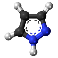 fórmula molecular para pirazol