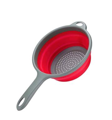 Foldable Silicone Strainers Collapsible Colanders