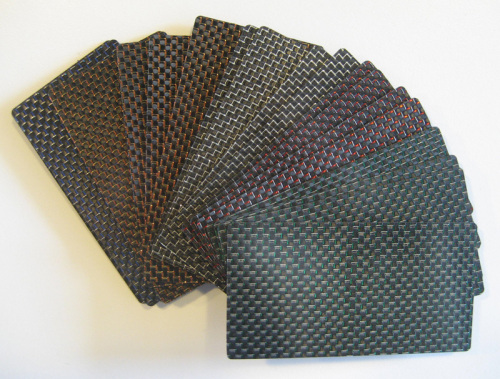 Colored Carbon Fiber Sheets