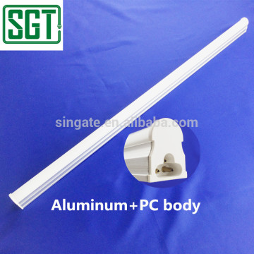 aluminum and plastic fitting led T5 T8 tube fixture