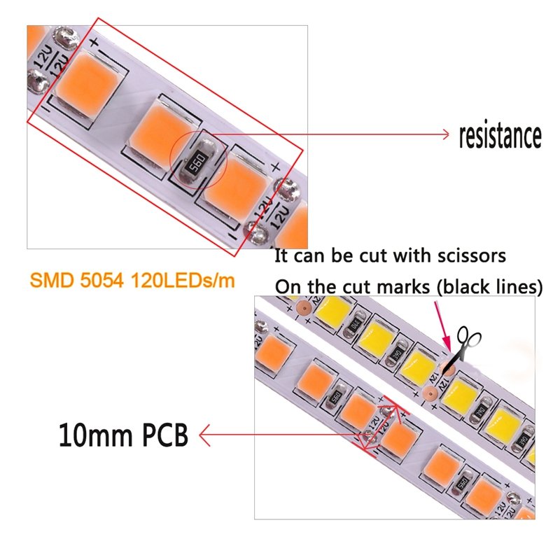 3led Cuttable Led Strip 5054