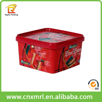 Luxury plastic candy box, plastic box for candy