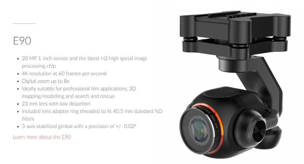 Yuneec Typhoon H520 UAV Photography drone professional use for law enforcement, search and rescue, security Six-axis UAV
