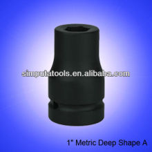 1" Metric Deep Impact Socket/(Shape A)