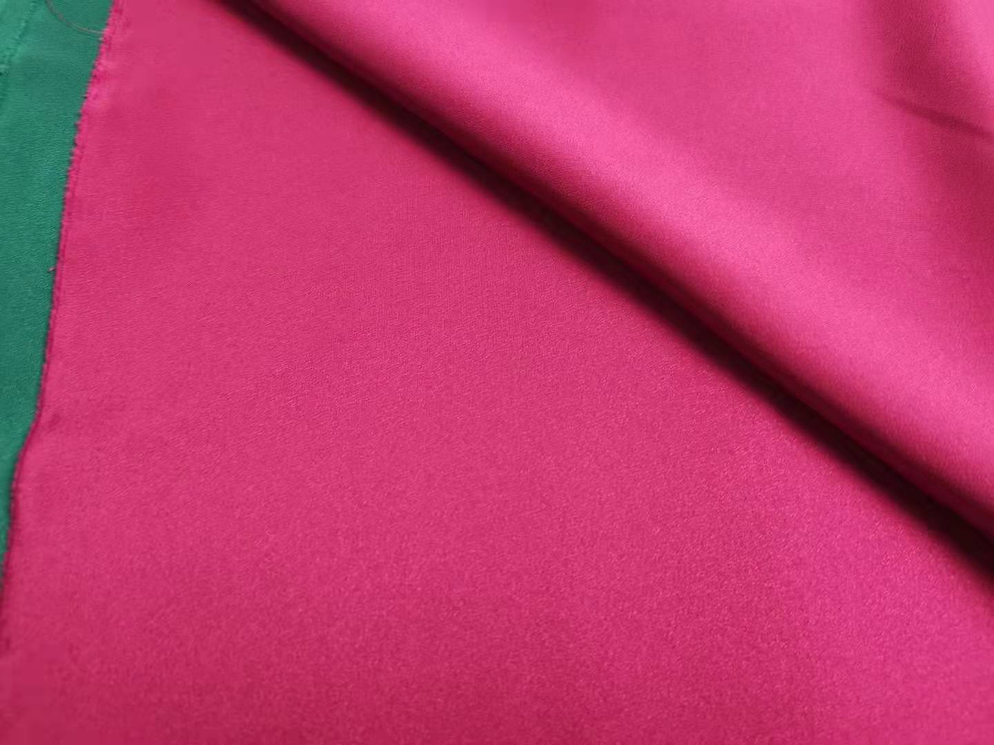 great quality low moq polyest fabric crepe de chine shirt dress