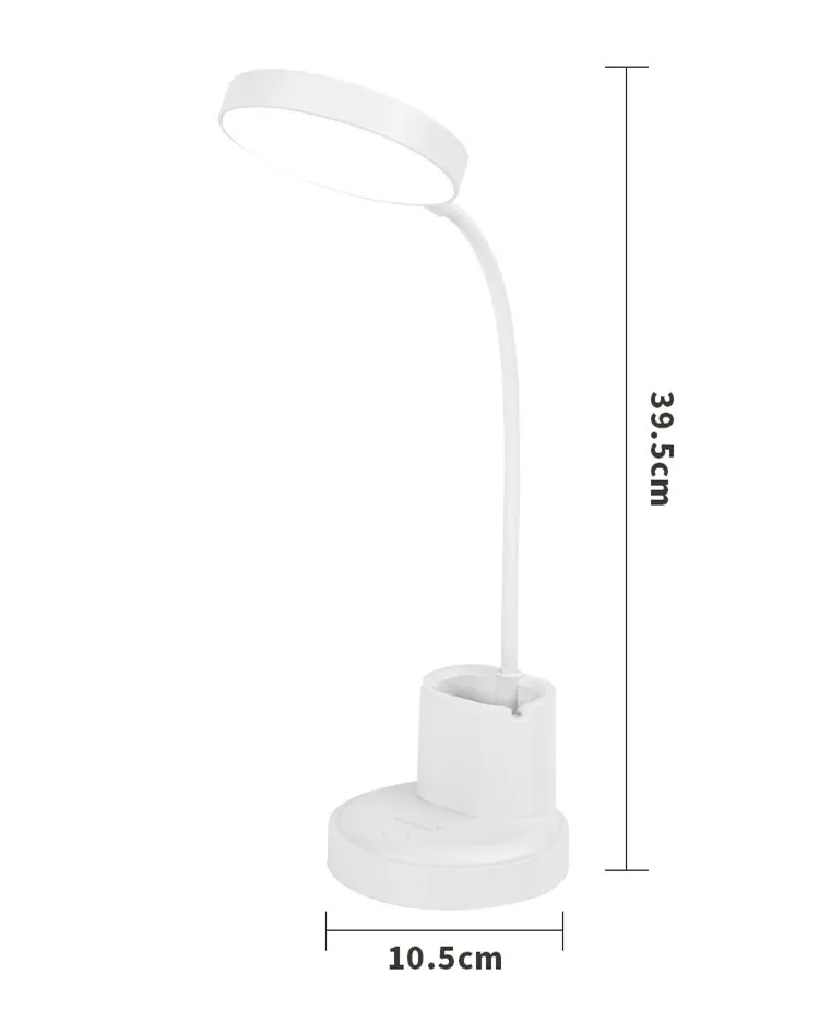 Stylish 360 Degree Nordic USB Table Lamp with Phone Holder