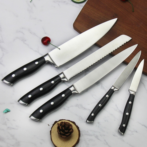 5 pcs  stainless steel kitchen knife set