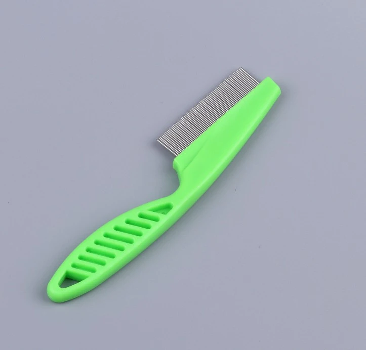 Plastic Pet Flea Comb with Long Handle