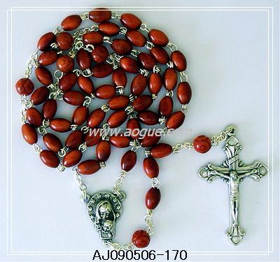 wood rosaries