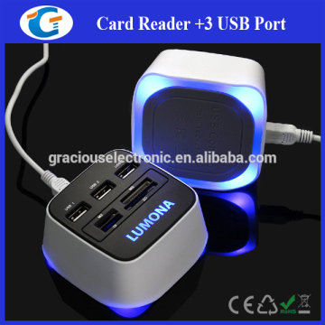 OEM FCC Beautiful 3 Ports USB Charger Hub