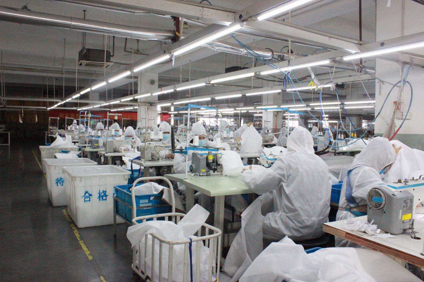 Gaun pelindung boleh guna perubatan Medical disposableprotective gown