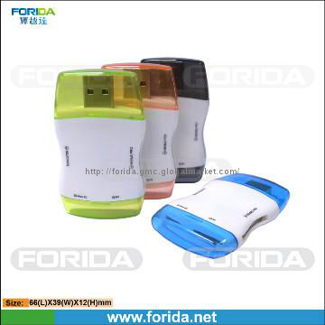 Multifunctional USB Card Reader ,card reader usb driver