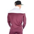 Veste de survêtement à blocs de couleur pour hommes de haute qualité à vendre