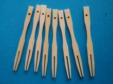 Environmental protection bamboo fork