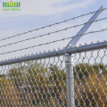 Kualitas tinggi PVC Dilapisi Galvanized Chain Link Fence