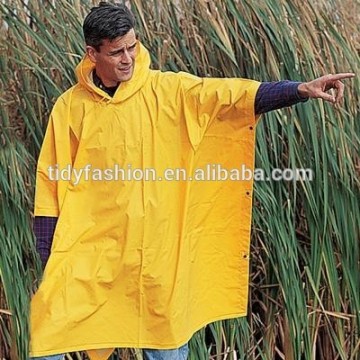 Customized Long PVC Rain Poncho