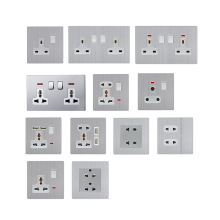 Fancy Multifunction Wall Electric Socket Switches and Touch Wall Switches UK