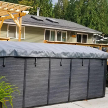 Roll On Roll Off Swim Spa Cover: New Design