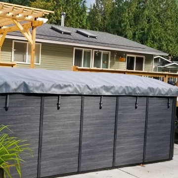 Roll On Roll Off Swim Spa Cover: New Design