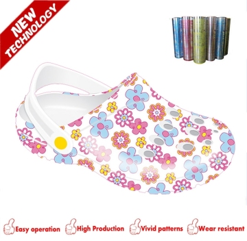 CPP soles print transferred film for slipper