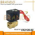 VX2120-02 Válvula solenoide tipo SMC 1/4 &#39;&#39; 24V 220V