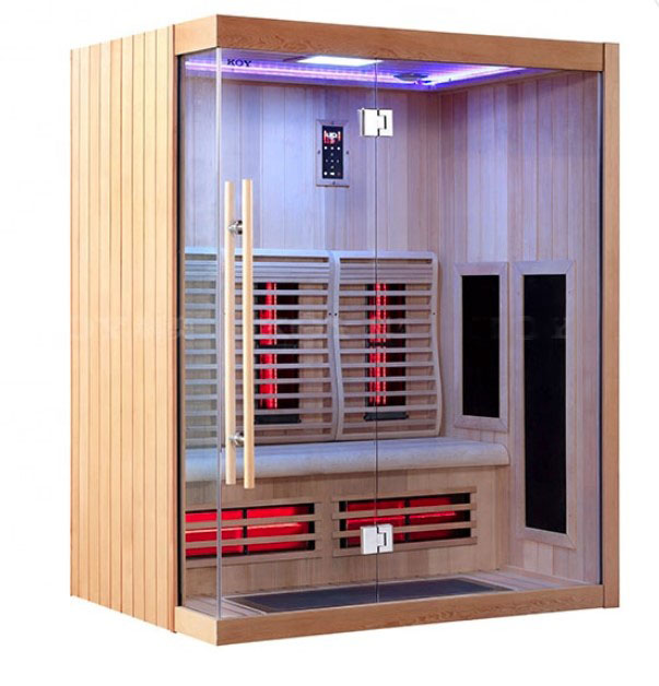 Home Sauna Amazon Luxury Hemlock 2 person Direct factory price sauna