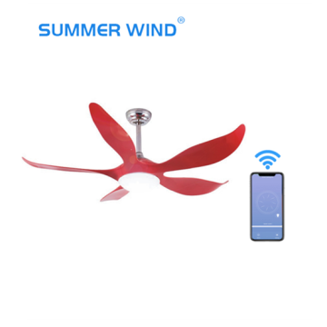 Intelligent WIFI ceiling fan light with remote control
