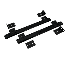 35mm Width Office Computer 2-Fold Ball Bearing Keyboard Slide Telescopic Drawer Slide