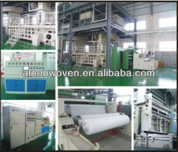 Nonwoven fabric making machine