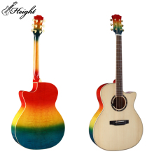 Good Quality Rosewood Acoustic Guitar: 42\" OM Model with Solid Top and Cutaway