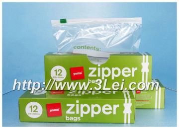 Slider Zip Lock bag