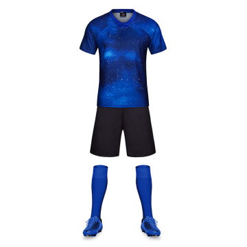 Starry sky pattern soccer jersey training for team