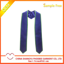 Trimmed graduation stole