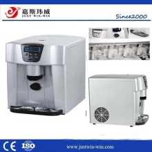 Superior Materials Silver Portable Countertop Cube Ice Machine