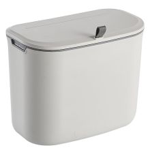 JAH Hanging Trash Can Wall-Mounted Plastic Trash Bin