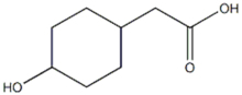 Cyclohexaneacetic acid, 4-hydroxy- CAS 99799-09-4