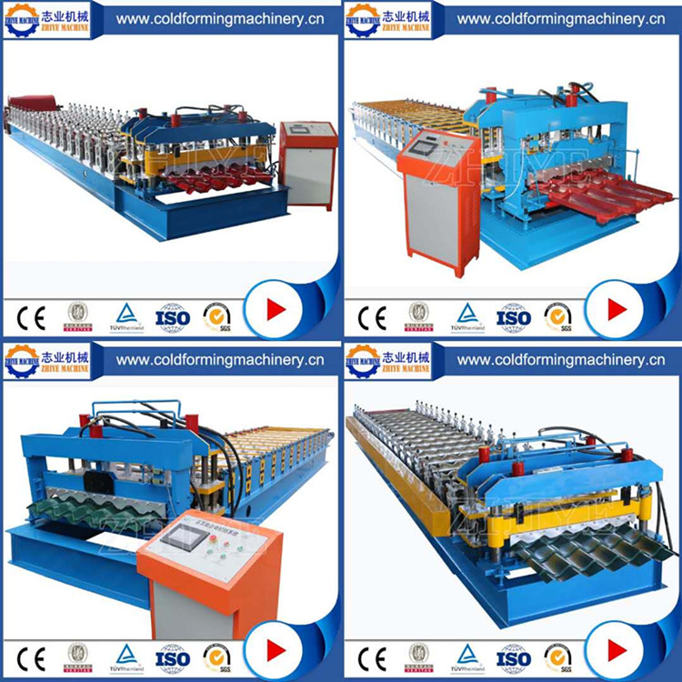 glazed tile forming machine