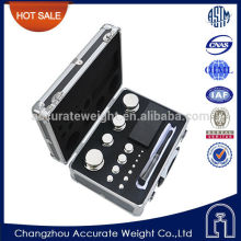 1mg-2kg Standard Calibration Non-Magnetism Stainless steel Weights with Aluminum Box
